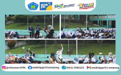 Jumat Literasi: Wujud Nyata SMKS TI PGRI 11 Serpong Membangun Budaya Literasi di Sekolah