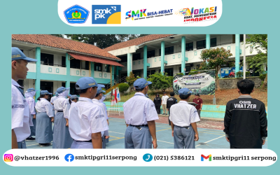SMKS TI PGRI 11 Serpong Gelar LDKS, Bentuk Jiwa Pemimpin Muda yang Inisiatif, Berkarakter, dan Berakhlak Mulia