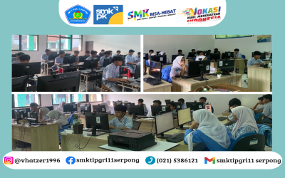 SMKS TI PGRI 11 Serpong Sukses Tuntaskan Pelaksanaan ANBK 2025