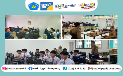 Gladi Bersih TKA Minggu Kedua, SMKS TI PGRI 11 Serpong Matangkan Kesiapan Peserta Didik