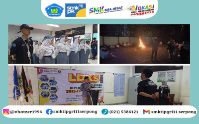 SMKS TI PGRI 11 Serpong Gelar Latihan Dasar Kepemimpinan Siswa (LDKS) untuk Bentuk Karakter Pemimpin Muda yang Inisiatif, Kolaboratif, Kreatif dan Berintegritas