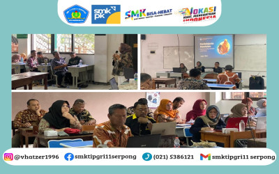 Hari Kedua Workshop Guru SMKS TI PGRI 11 Serpong : Pembelajaran Mendalam Tentang Penyusunan Kerangka RPP