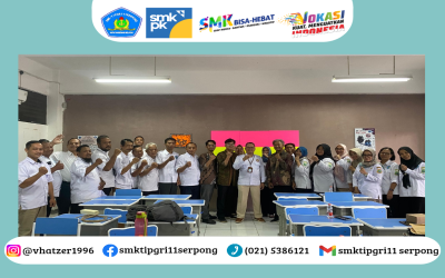 SMKS-TI PGRI 11 Serpong Selenggarakan Workshop Peningkatan Kompetensi Guru: “Pemanfaatan TIK Dan AI untuk Pembelajaran di Kelas”