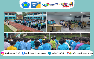 Langkah Awal Menjadi Pelajar Unggul: SMKS TI PGRI 11 Serpong Gelar PRA MPLS