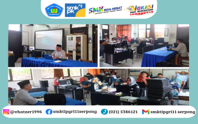 SMKS TI PGRI 11 Serpong Gelar Rapat Kerja: Mantapkan Kesiapan Manajemen Sekolah Tahun Ajaran 2025/2026